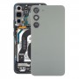 Samsung Galaxy S23+ SM-S916B OEM üveg akkumulátoros hátlaphoz fényképezőgép lencsevédővel (zöld)