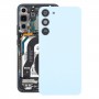Pro Samsung Galaxy S23+ SM-S916B OEM Skleněný zadní kryt baterie s krytem objektivu fotoaparátu (modrý)