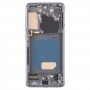 Pro Samsung Galaxy S21 5G SM-G991 TFT digitizér LCD obrazovky Celá sestava s rámečkem (šedá)
