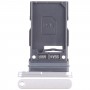 Pour Samsung Galaxy S23 FE SM-S711B Plateau de carte SIM d'origine (argent)