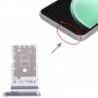 Pro Samsung Galaxy S23 FE SM-S711B Originální přihrádka na SIM + SIM kartu (šedá)