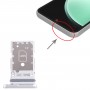 适用于三星 Galaxy S23 FE SM-S711B 原装 SIM + SIM 卡托 (银色)