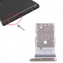 Pro Samsung Galaxy S24 Ultra 5G SM-S928B Originální přihrádka na SIM + SIM kartu (zlatá)