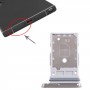 Pour Samsung Galaxy S24 Ultra 5G SM-S928B Plateau de carte SIM + SIM d'origine (blanc)