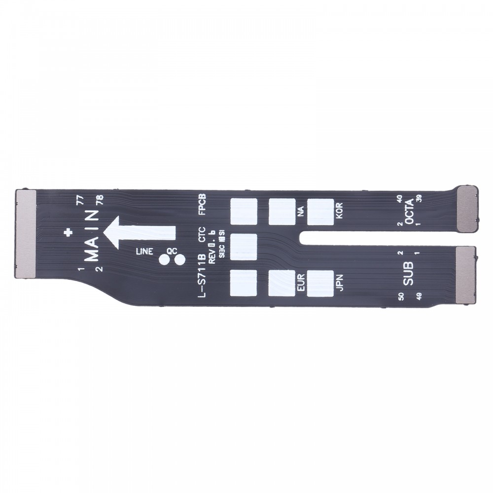 For Samsung Galaxy S23 FE SM-F711B Original Motherboard Flex Cable