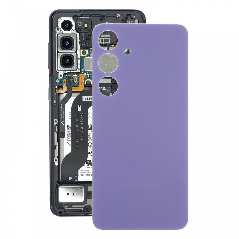 Pro Samsung Galaxy S24 SM-S921B OEM zadní kryt baterie (fialový)
