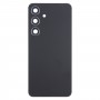 Per Samsung Galaxy S24 SM-S921B Cover posteriore batteria OEM con copriobiettivo fotocamera (nero)