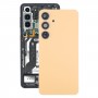适用于三星 Galaxy S24 SM-S921B OEM 电池后盖带相机镜头盖（黄色）