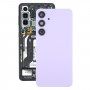 Para Samsung Galaxy S24 + SM-S926B Tapa trasera de batería OEM con cubierta de lente de cámara (púrpura claro)