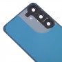 Para Samsung Galaxy S24 + SM-S926B Tapa trasera de batería OEM con cubierta de lente de cámara (púrpura claro)