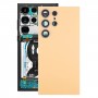 Für Samsung Galaxy S24 Ultra SM-S928B OEM-Akku-Rückseite mit Kamera-Objektiv-Abdeckung (gelb)