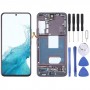För Samsung Galaxy S22 5G SM-S901B Original LCD-skärm Digitizer full montering med ram (svart)