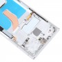 Pro Samsung Galaxy S22 Ultra 5G SM-S908B Originální digitizér LCD obrazovky Celá sestava s rámečkem (bílá)