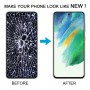 For Samsung Galaxy S21 FE 5G SM-G990B 6.43 inch EU Version OLED LCD Screen Digitizer Full Assembly with Frame (Black)