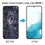 Pour Samsung Galaxy S22 5G SM-S901B Version UE TFT LCD Écran Numériseur Assemblage complet avec cadre (Noir)