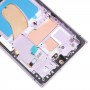 עבור Samsung Galaxy S23 Ultra SM-S918U US Edition מקורי מסך LCD Digitizer הרכבה מלאה עם מסגרת (סגול)