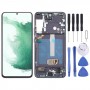 适用于三星 Galaxy S22+ 5G SM-S906B 6.55 英寸 OLED 液晶屏幕数字转换器完整组件带框架 (黑色)