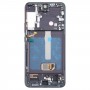 适用于三星 Galaxy S22+ 5G SM-S906B 6.55 英寸 OLED 液晶屏幕数字转换器完整组件带框架 (黑色)
