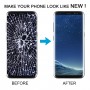 Pro Samsung Galaxy S8 SM-G950 TFT digitizér LCD obrazovky Celá sestava s rámečkem (černá)