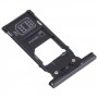 Per Sony Xperia XZ2 Premium Vassoio scheda SIM originale + Vassoio scheda SIM/Micro SD (Nero)