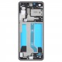 For Sony Xperia 10 IV Original Middle Frame Bezel Plate (Black)