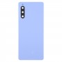 For Sony Xperia 10 IV Original Battery Back Cover(Purple)
