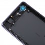 For Sony Xperia Ace Original Battery Back Cover with Camera Lens Cover(Purple)