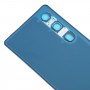 Per Sony Xperia 1 V Cover posteriore batteria originale con copriobiettivo fotocamera (Argento)