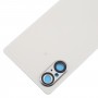 Para Sony Xperia 5 V Tapa trasera de batería con tapa de lente de cámara (Plata)
