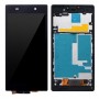 LCD displej + dotykový panel s rámečkem pro Sony Xperia Z1 / L39h / C6902 / C6903 / C6906 / C6943 (černá)
