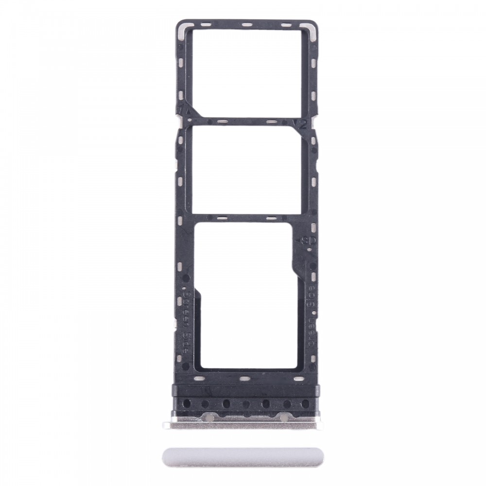 For Tecno Phantom X SIM Card Tray + SIM Card Tray + Micro SD Card Tray (Gold)