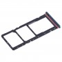 For Tecno Spark 8 SIM Card Tray + SIM Card Tray + Micro SD Card Tray (Green)