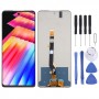 Tecno Spark 10 Pro KI7 OEM LCD スクリーン、デジタイザー付きフルアセンブリ