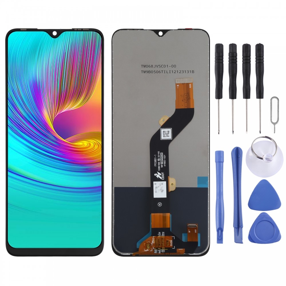 Ekran TFT LCD do Tecno Spark 8C z pełnym montażem Digitizer