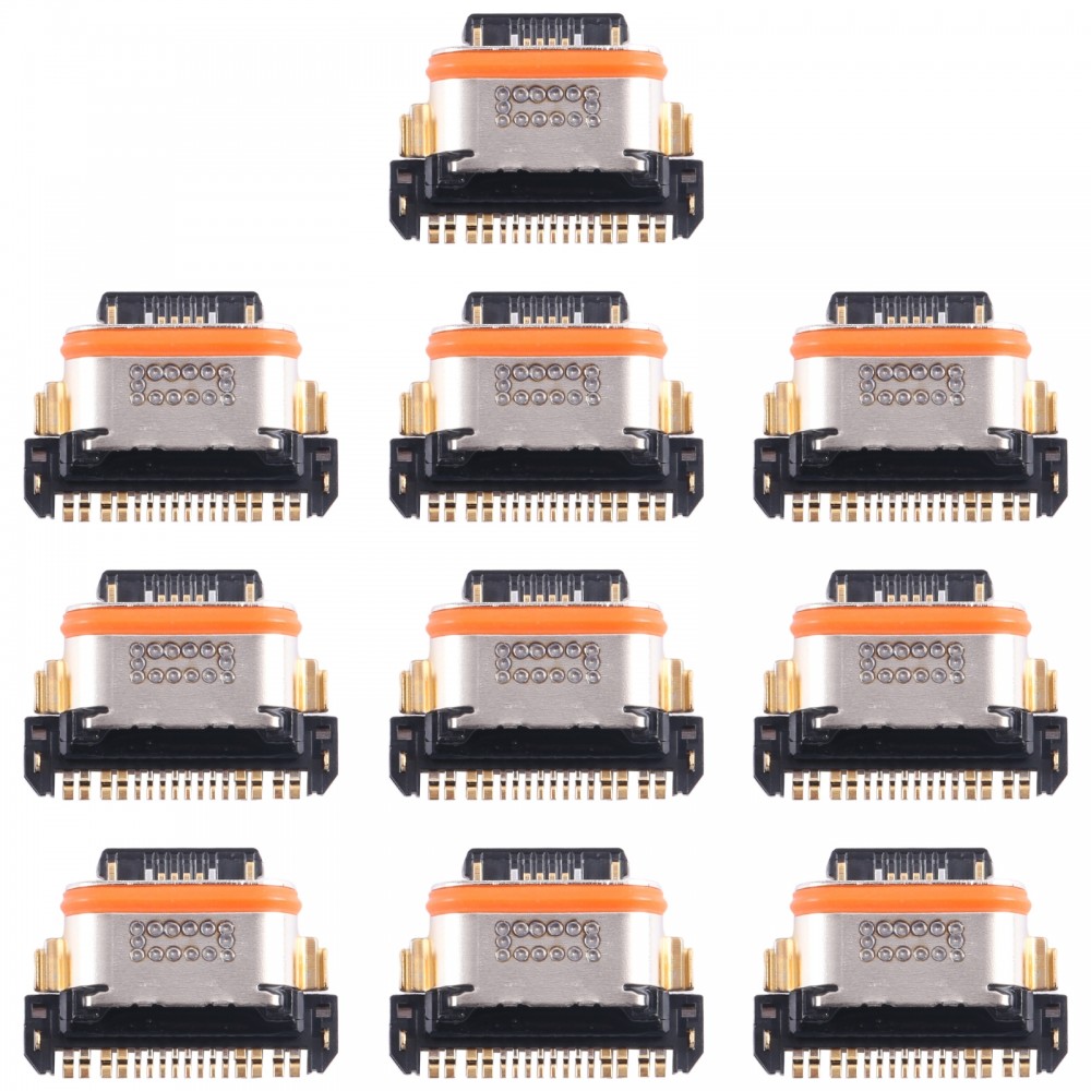 For vivo iQOO S5 10pcs Original Charging Port Connector