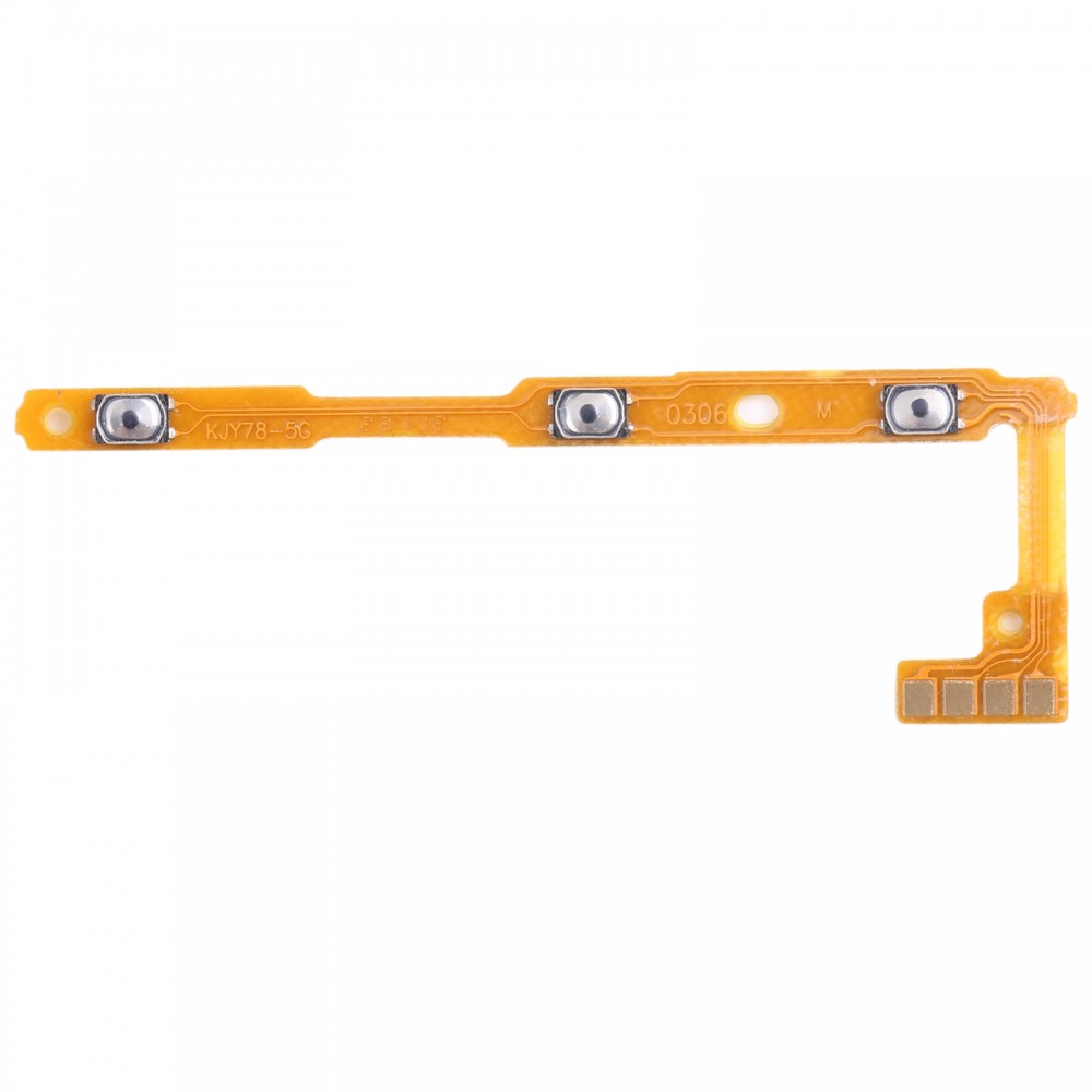 Vivo Y36 / Y35+ OEM bekapcsológombhoz és hangerőszabályzó gomb hajlékony kábelhez