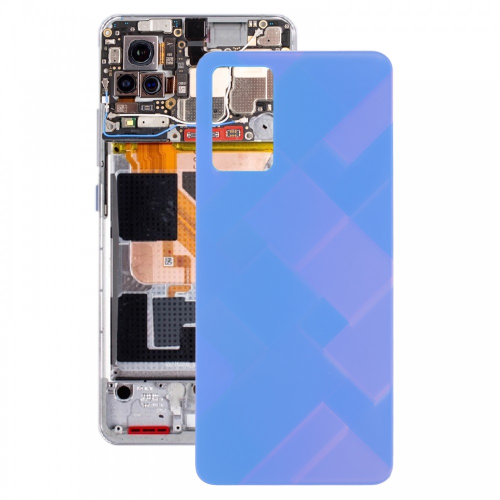 For vivo V21e / Y73 V2059 V2146 V2061 Glass Battery Back Cover (Purple)