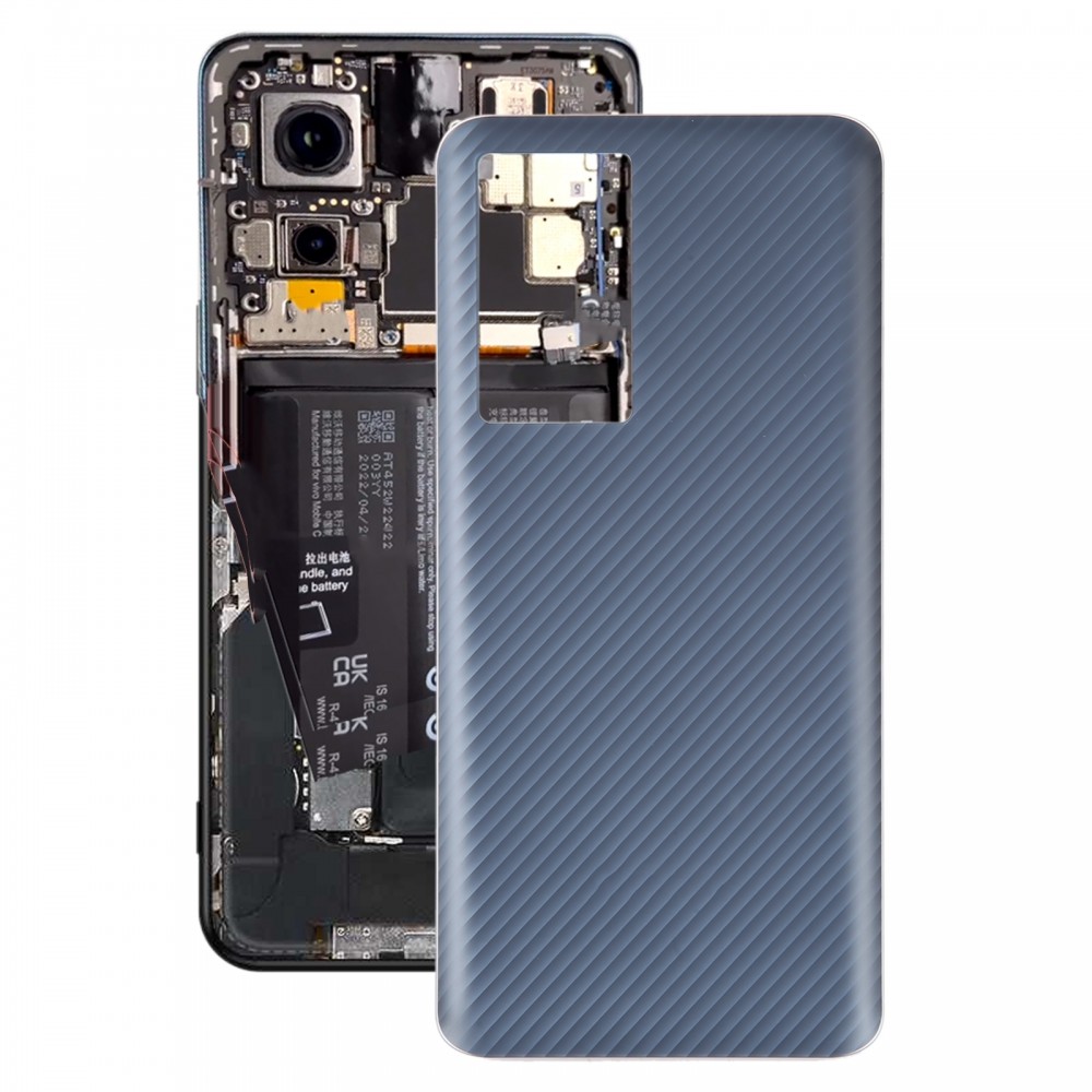 For vivo iQOO 8 OEM Glass Battery Back Cover(Black)