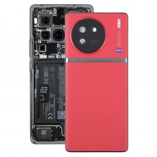 适用于vivo X90原装电池后盖带镜头盖（红色）