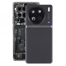 Per vivo X90 Pro Cover posteriore batteria originale con copriobiettivo fotocamera (nero)