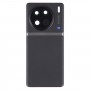 For vivo X90 Pro Original Battery Back Cover with Camera Lens Cover(Black)