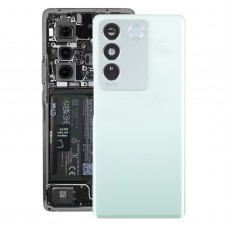 För vivo V27 / V27 Pro Original batteribaksida med kameralinsskydd (grön) 