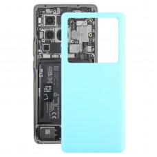 vivo X80 Pro OEM ガラス素材バッテリーバックカバー (ブルー)