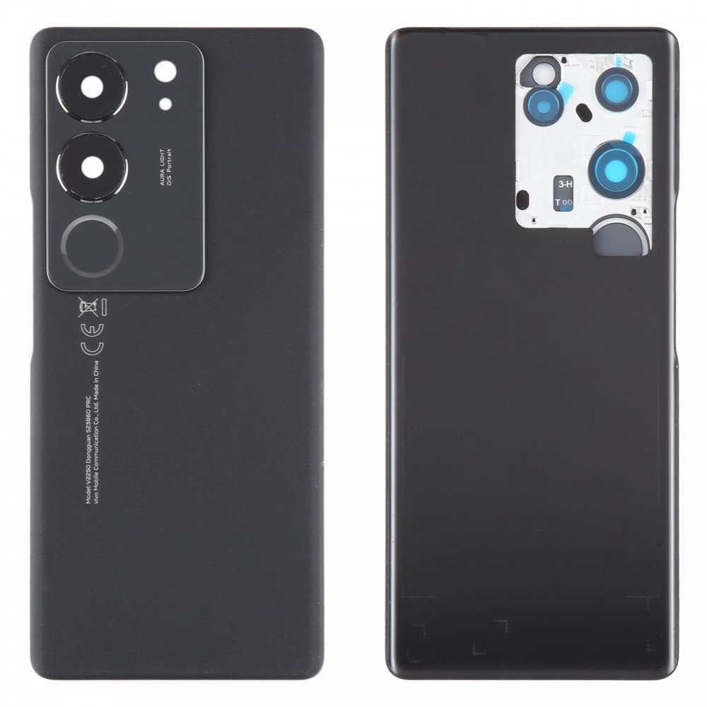 适用于vivo V29 Pro原装电池后盖带镜头盖（黑色）