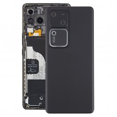 For vivo V30 Battery Back Cover with Camera Lens Cover(Black)