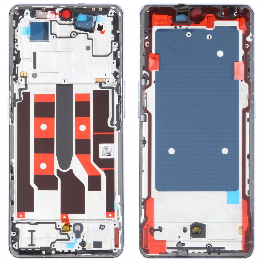 For OPPO A1 Pro Original Front Housing LCD Frame Bezel Plate (Blue)