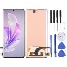 For vivo S17 Original AMOLED LCD Screen with Digitizer Full Assembly