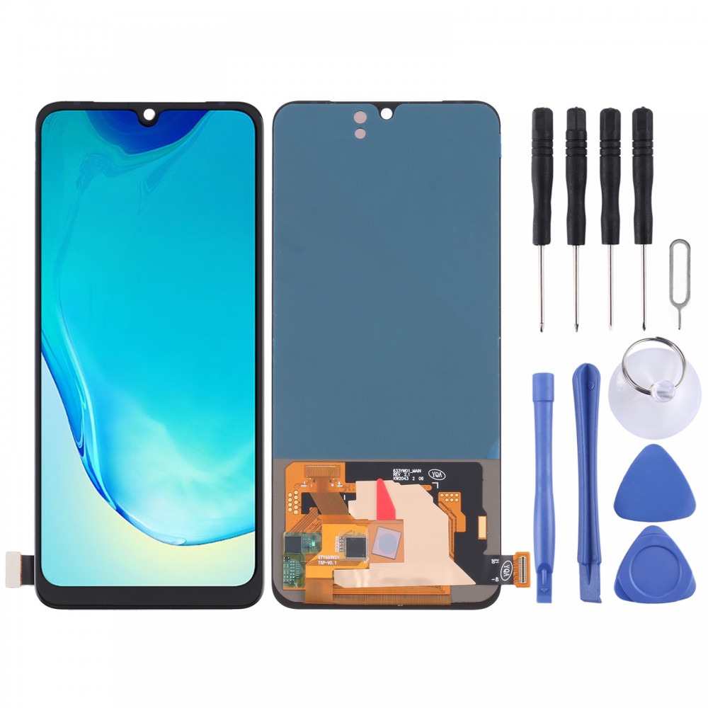 За vivo V25 5G V2202 OLED LCD екран с дигитайзер, пълен монтаж
