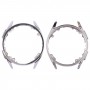 For Xiaomi Watch S2 46mm Original LCD Screen Frame Bezel Plate (Silver)