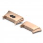 Dla Xiaomi Redmi Watch 3 / Mi Watch Lite 3 1 para metalowego złącza paska zegarka (różowe złoto)